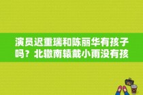 演员迟重瑞和陈丽华有孩子吗？北辙南辕戴小雨没有孩子？ 