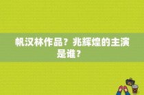 帆汉林作品？兆辉煌的主演是谁？ 