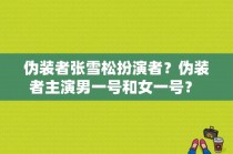 伪装者张雪松扮演者？伪装者主演男一号和女一号？ 