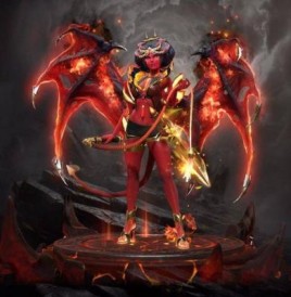 dota2后期也很强的三号位？夜魔2 女演员 