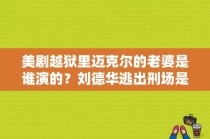 美剧越狱里迈克尔的老婆是谁演的？刘德华逃出刑场是什么电影？ 