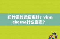 郑竹翎的详细资料？vinnekerna什么档次？ 