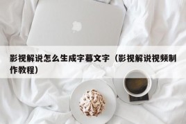 影视解说怎么生成字幕文字（影视解说视频制作教程）